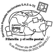 Matasellos Am&eacute;rica UPAEP 2023