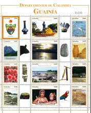 Departamentos de Colombia Guain&iacute;a. (24/07/2010)