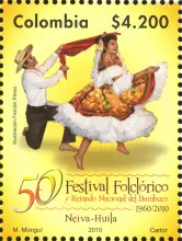 50 a&ntilde;os Festival Folcl&oacute;rico y Reinado Nacional del Bambuco. (27/06/2010)