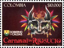 Estampilla Carnaval de Riosucio-Caldas