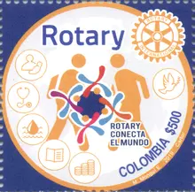 Estampilla Rotary International