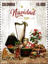 Estampilla Navidad 2019