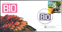 Sobre de primer d&iacute;a Programa Colombia Bio