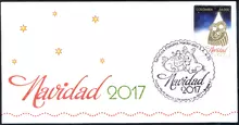 Sobre de primer d&iacute;a Navidad 2017