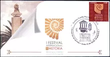 Sobre de primer d&iacute;a I Festival Internacional de Historia