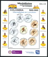Medallistas colombianos en Londres emisión especial. (18/12/2012)