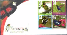Sobre de primer d&iacute;a #1 Risaralda Bird Festival 2018