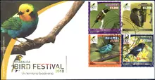 Sobre de primer d&iacute;a #3 Risaralda Bird Festival 2018