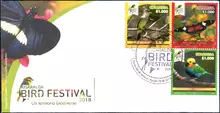 Sobre de primer d&iacute;a #4 Risaralda Bird Festival 2018