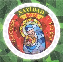 Estampilla Navidad 2018