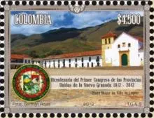 Bicentenario del Primer Congreso de las Provincias Unidas de la Nueva Granada 1812-2012. (4/10/2012)