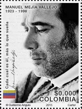 Estampilla Manuel Mej&iacute;a Vallejo