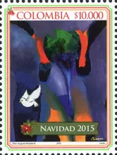 Estampilla Navidad 2015