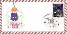 Sobre de primer d&iacute;a Navidad 2015