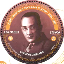 Estampilla Jos&eacute; Francisco Socarr&aacute;s Colina