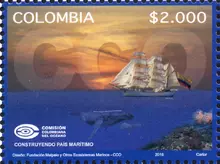 Estampilla Comisión Colombiana del Océano