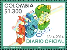 Estampilla Diario Oficial 150 a&ntilde;os