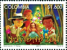 Estampilla Navidad 2011