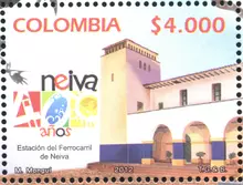 Estampilla Neiva 400 a&ntilde;os