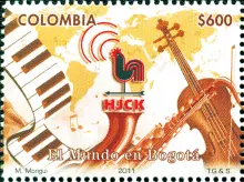 Emisora HJCK El Mundo en Bogot&aacute;. (10/02/2011)