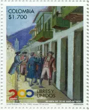 Estampilla Grupo Bicentenario