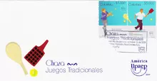 Sobre de primer d&iacute;a Am&eacute;rica Upaep 2009 Juegos Tradicionales