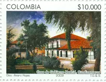 Estampilla Madrid 450 a&ntilde;os