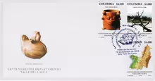 Sobre de primer d&iacute;a #2 Centenario del Departamento Valle del Cauca