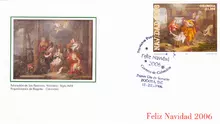 Sobre de primer d&iacute;a Navidad 2006