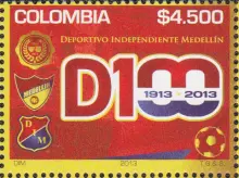 Deportivo Independiente Medellín 100 años 1913-2013. (28/07/2013)
