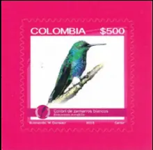 Estampillas operativas "Biodiversidad end&eacute;mica de Colombia en peligro de extinci&oacute;n". (6/07/2015)