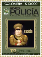 ESTAMPILLA 112 A&Ntilde;OS REVISTA DE LA POLICIA