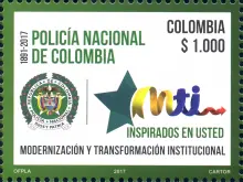 Polic&iacute;a Nacional de Colombia 126 a&ntilde;os 1891-2017. (7/12/2017)