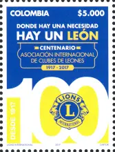 Centenario Asociaci&oacute;n Internacional de Clubes de Leones 1917-2017. (30/10/2017)