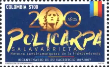 Policarpa Salavarrieta Bicentenario de su Sacrificio 1817-2017. (14/09/2017)