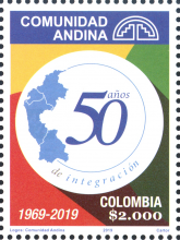 21. Comunidad Andina - CAN 50 a&ntilde;os 1969-2019. (21/11/2019)