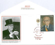 Sobre Primer D&iacute;a #1 Centenario natalicio Alberto Lleras Camargo 1906-2006