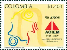   Asociaci&oacute;n Colombiana de Ingenieros "ACIEM" 50 a&ntilde;os.
