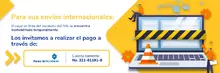 Informaci&oacute;n pagos envios