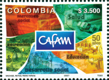 Caja de Compensaci&oacute;n Familiar -Cafam 50 a&ntilde;os. (10/10/2007)