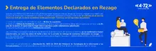 SOLICITUD BANNER JORNADA ENTREGA DE ELEMENTOS DECLARADOS EN REZAGO