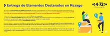 SOLICITUD BANNER JORNADA ENTREGA DE ELEMENTOS DECLARADOS EN REZAGO MAYO 2023 