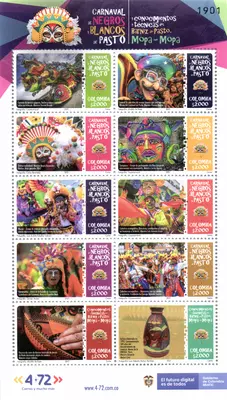 35 de 2021. Carnaval de Negros y Blancos de Pasto y conocimientos y t&eacute;cnicas del Barniz de Pasto Mopa-Mopa. (28/12/2021)
