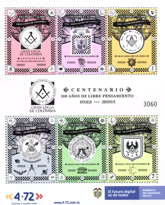 1 de 2022. Centenario Gran Logia de Colombia 1922-2022. (17/02/2022)