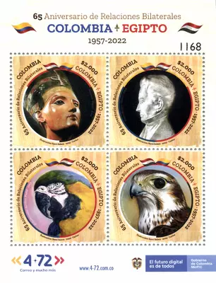 2 de 2022. Colombia-Egipto 65 aniversario de Relaciones Bilaterales 1957-2022. (23/02/2022)