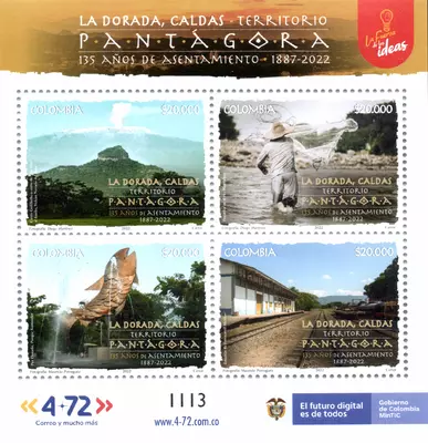6 de 2022. La Dorada, Caldas territorio Pant&aacute;gora 135 a&ntilde;os de asentamiento 1887-2022. (01/04/2022)