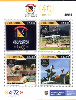 8 de 2022. Universidad Militar Nueva Granada 40 a&ntilde;os 1982-2022. (06/05/2022)