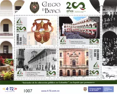 10 de 2022. Colegio de Boyac&aacute; 200 a&ntilde;os 1822-2022. (17/05/2022)