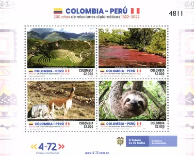 11 de 2022. Colombia-Per&uacute; 200 a&ntilde;os de Relaciones Diplom&aacute;ticas 1822-2022. (27/05/2022)