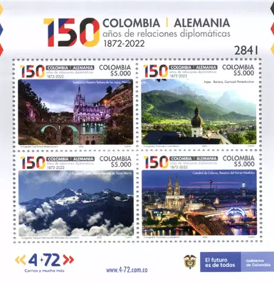 17 de 2022. Colombia-Alemania 150 a&ntilde;os de Relaciones Diplom&aacute;ticas 1872-2022. (05/08/2022)